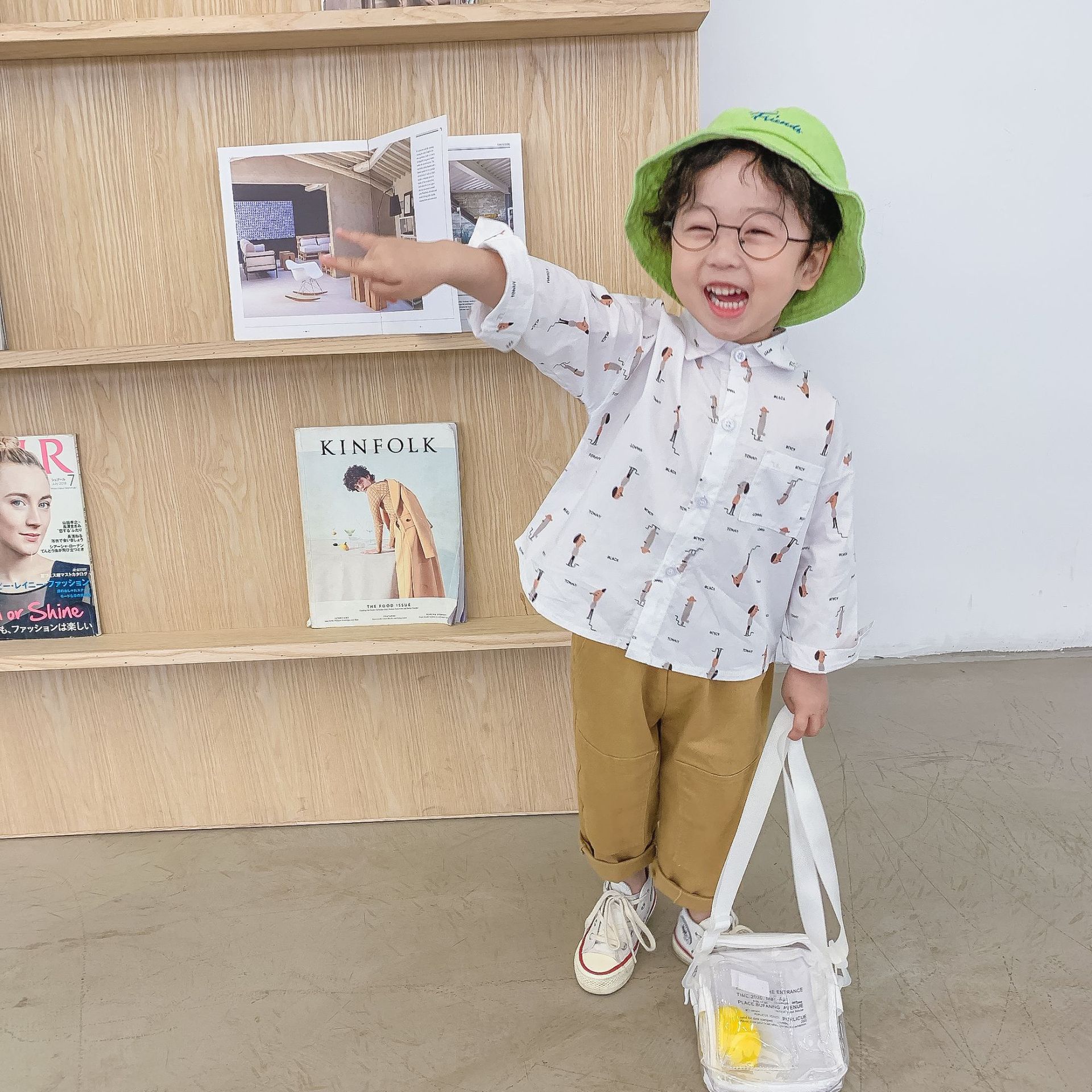 Chemises à manches longues pour bébés garçons, en coton, style, printemps-automne , décontracté