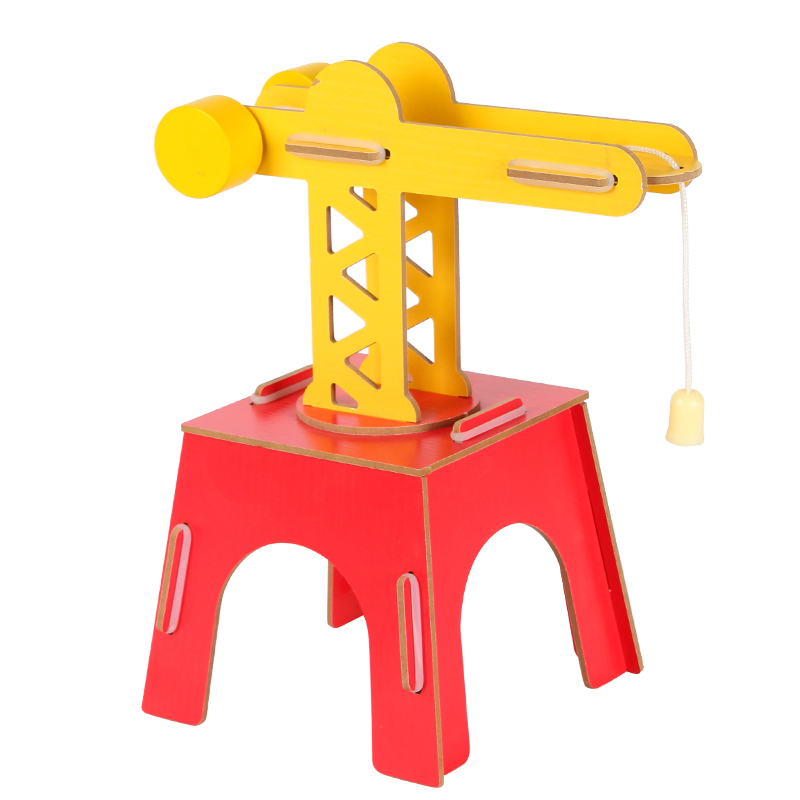 Movable tower crane Wooden Railway track, railway accessories, wooden track field accessories, suitable for railway track field
