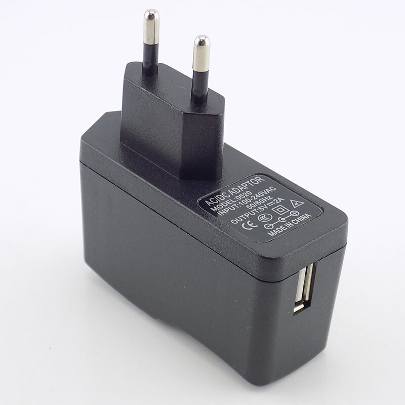 Chargeur Micro USB 5V 0.5A 1A 2A 3A chargeur mural ca à cc alimentation adaptateur d'alimentation 100V-240V sortie pour LED bande lumineuse