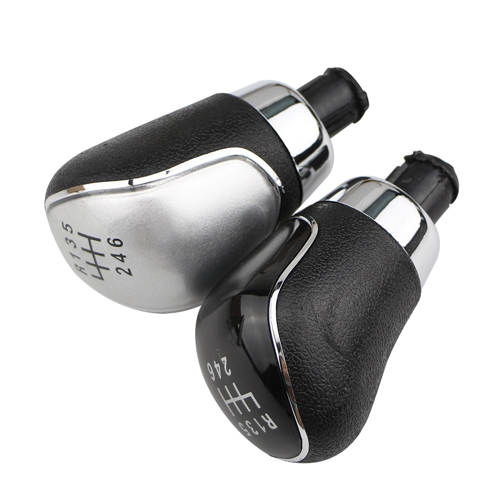 Gear Shift Knob Gaiter Boot Lever Stick Handle Head Cover 5/6 Speed Car Styling Accessories For Ford Focus 2 MK2 Fiesta Kuga