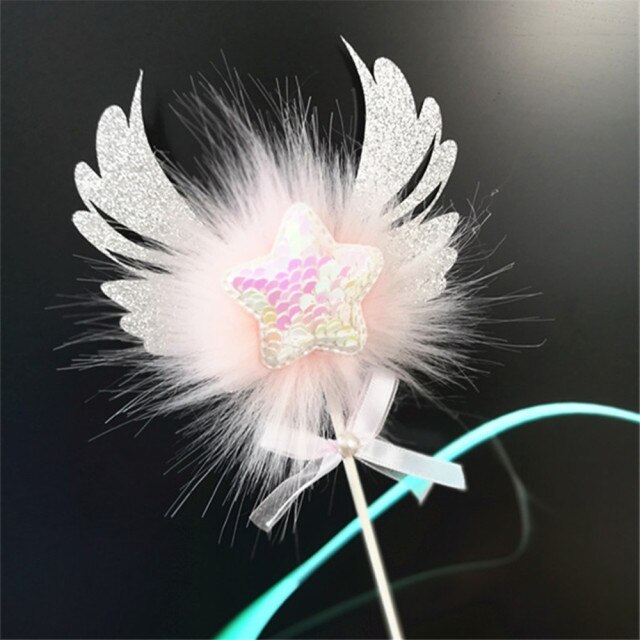 Style Happy Birthday Cake Topper Star Cake Toppers Party Supplies Happy Birthday Cake Decorations: 1