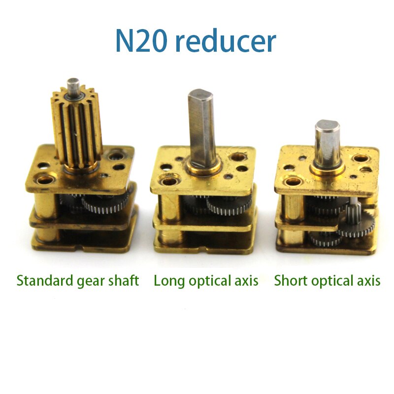 N20 riduzione testa in miniatura a bassa velocità DC ottavino motore FAI DA TE robot metallo Ingranaggio scatola riduttore motore con ingranaggio