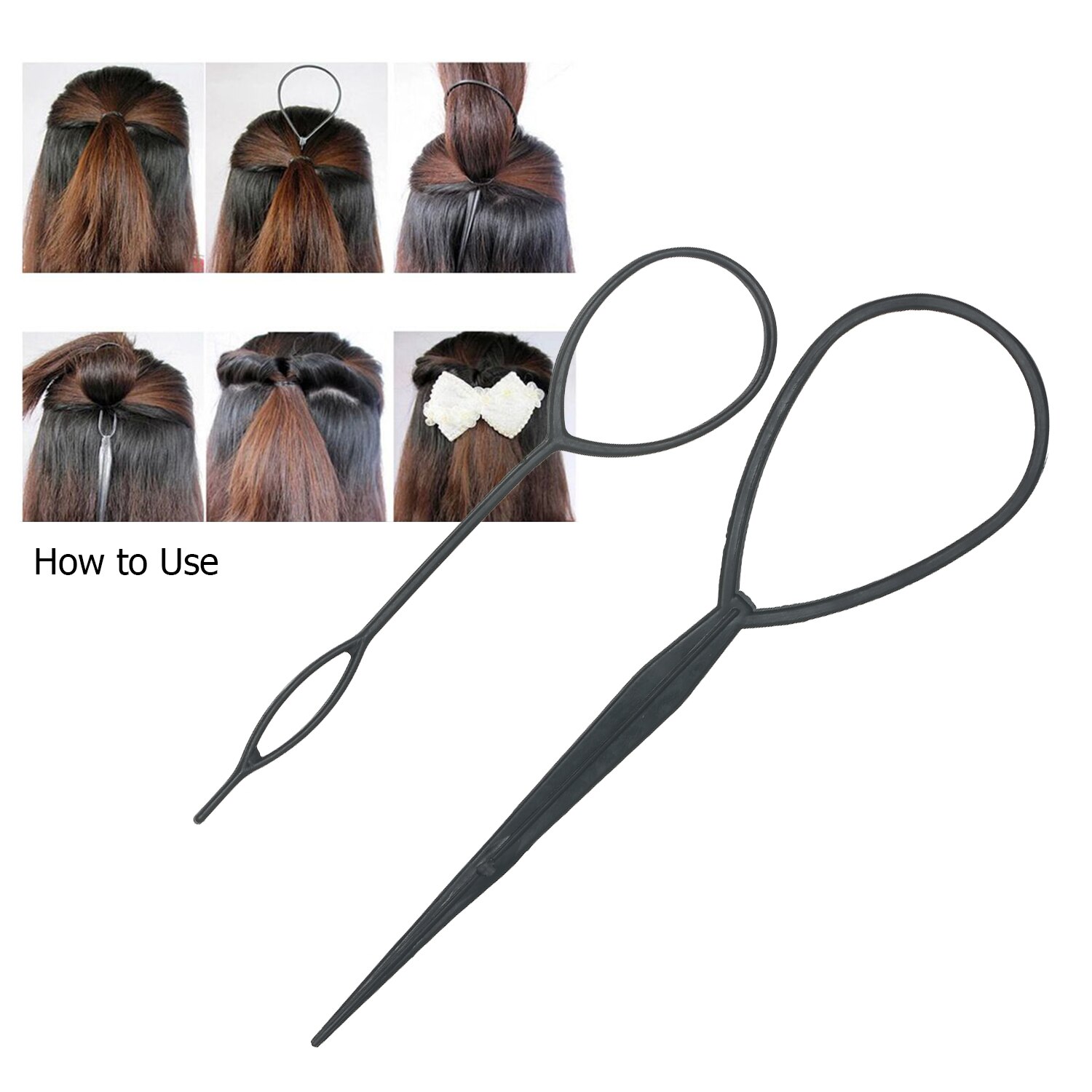 Kit de Accesorios para peinados, pinza para cabello de estilo serpenteado, Pin para moño, herramienta para trenzas de cabello DIY