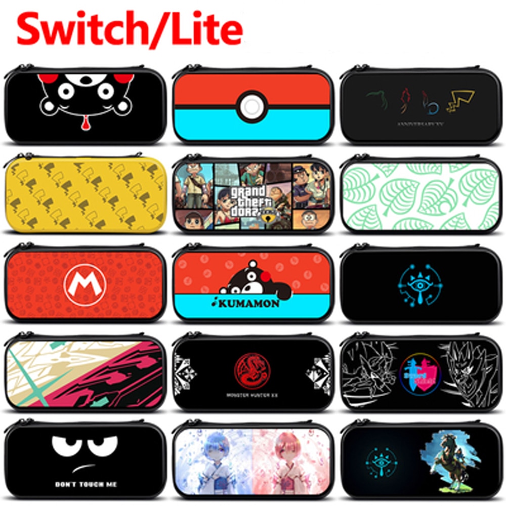 Nitendo custodia per Nintendo Switch custodia per Nintendo Switch Lite custodia per il trasporto custodia rigida protettiva per accessori Nintendo Switch