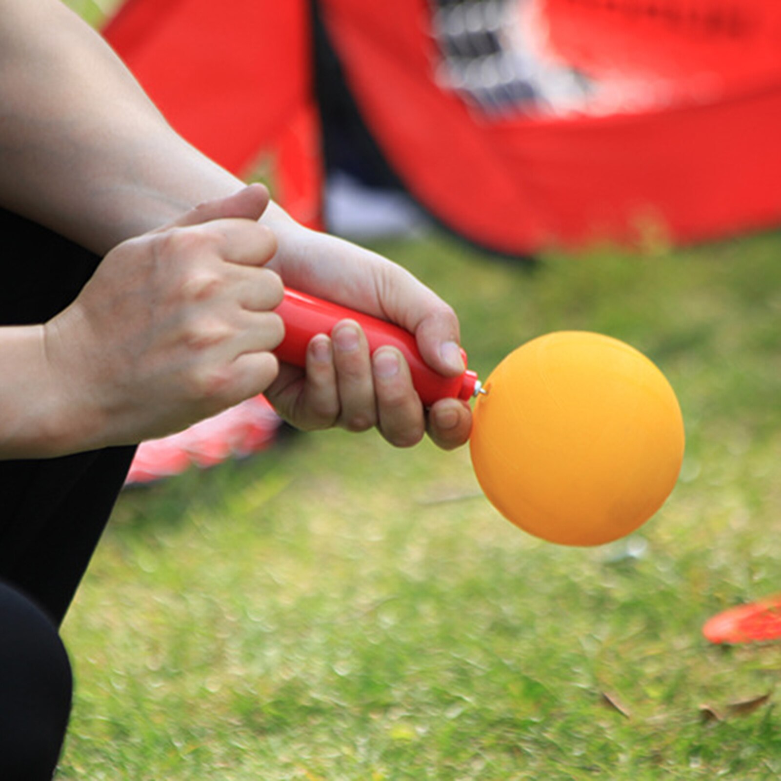 Children Adult Mini Beach Volleyball Spike Ball Game Set Outdoor Team Sports Spikeball Lawn Fitness Equipment Volleyball Net