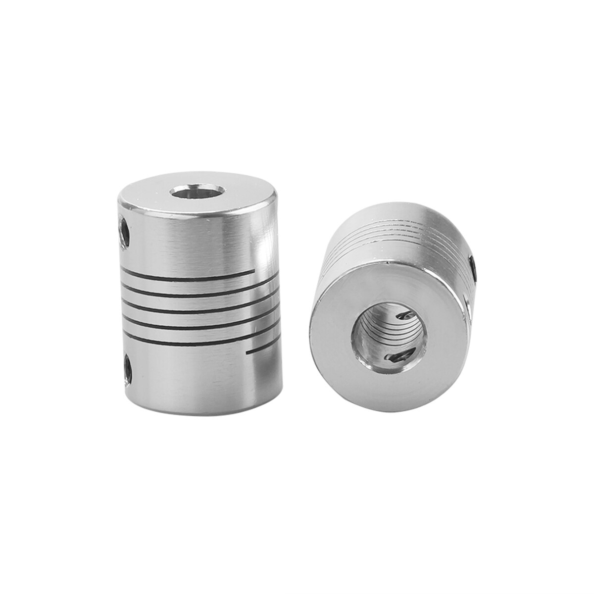 1Pc Motor Jaw Shaft Coupler 5Mm Tot 8Mm Flexibele Koppeling Od 19X25Mm 3/4/5/6/6.35/7/8/10Mm
