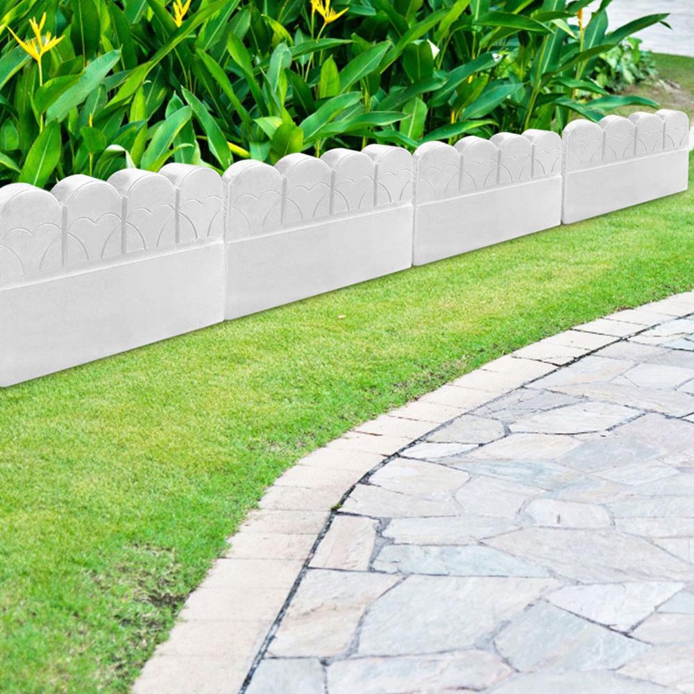 Concrete Paving Mould DIY Path Maker Concrete Molds Flower Tile Concrete Paving Mould Concrete Brick Mold Garden Decoration