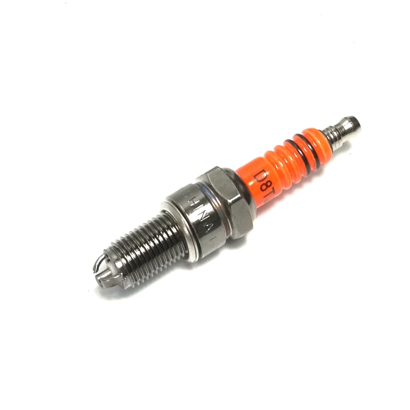 10 stuks bougie  d8tc voor motorfiets crossmotor atv quad motard bromfiets buggy scooter motocross drie-elektrode