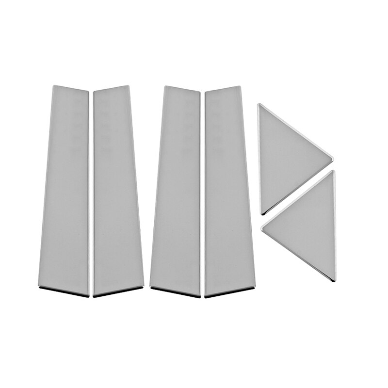 6PCS Chrome Window Pillar Post Trim for Chrysler 300 300C 2005