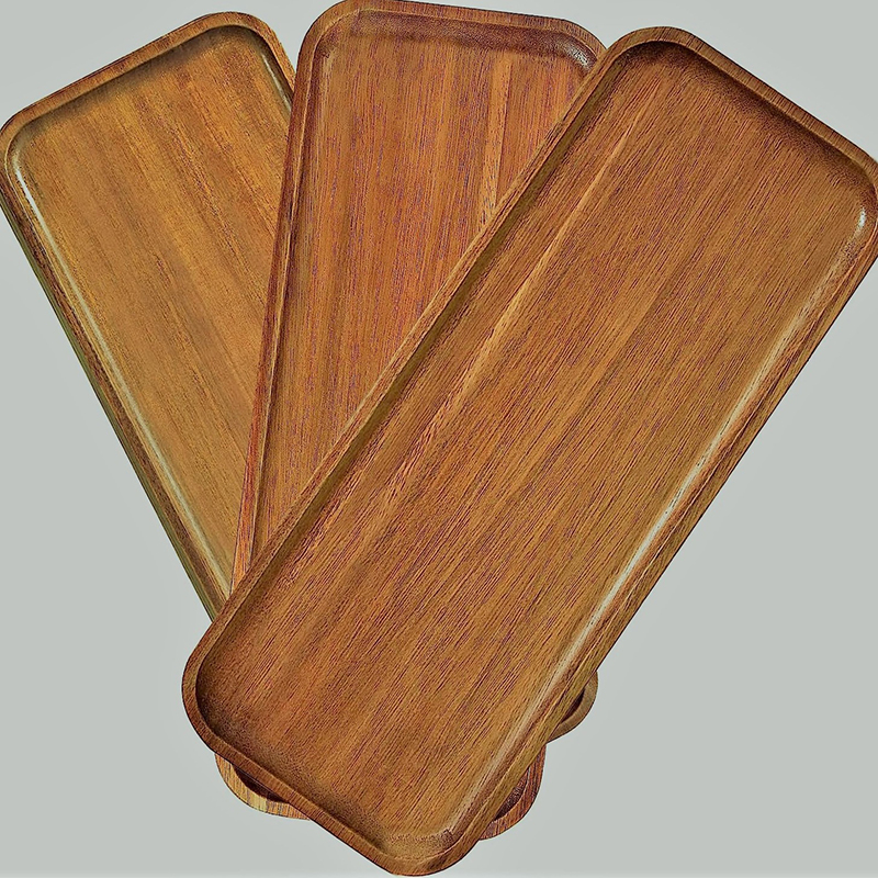 Geschirr Massivholz essen Tablett runde Rechteck Nachtisch Erzähler japanischen Stil Holz Snack Obst Tee Untertasse Palette Brot brett