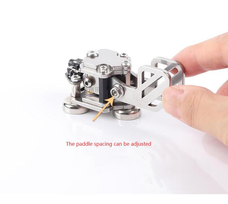 Stainless Steel Portable HF Shortwave Automatic CW Morse Code with Magnetic Amateur Radio Hand Key Morse CW Telegraph