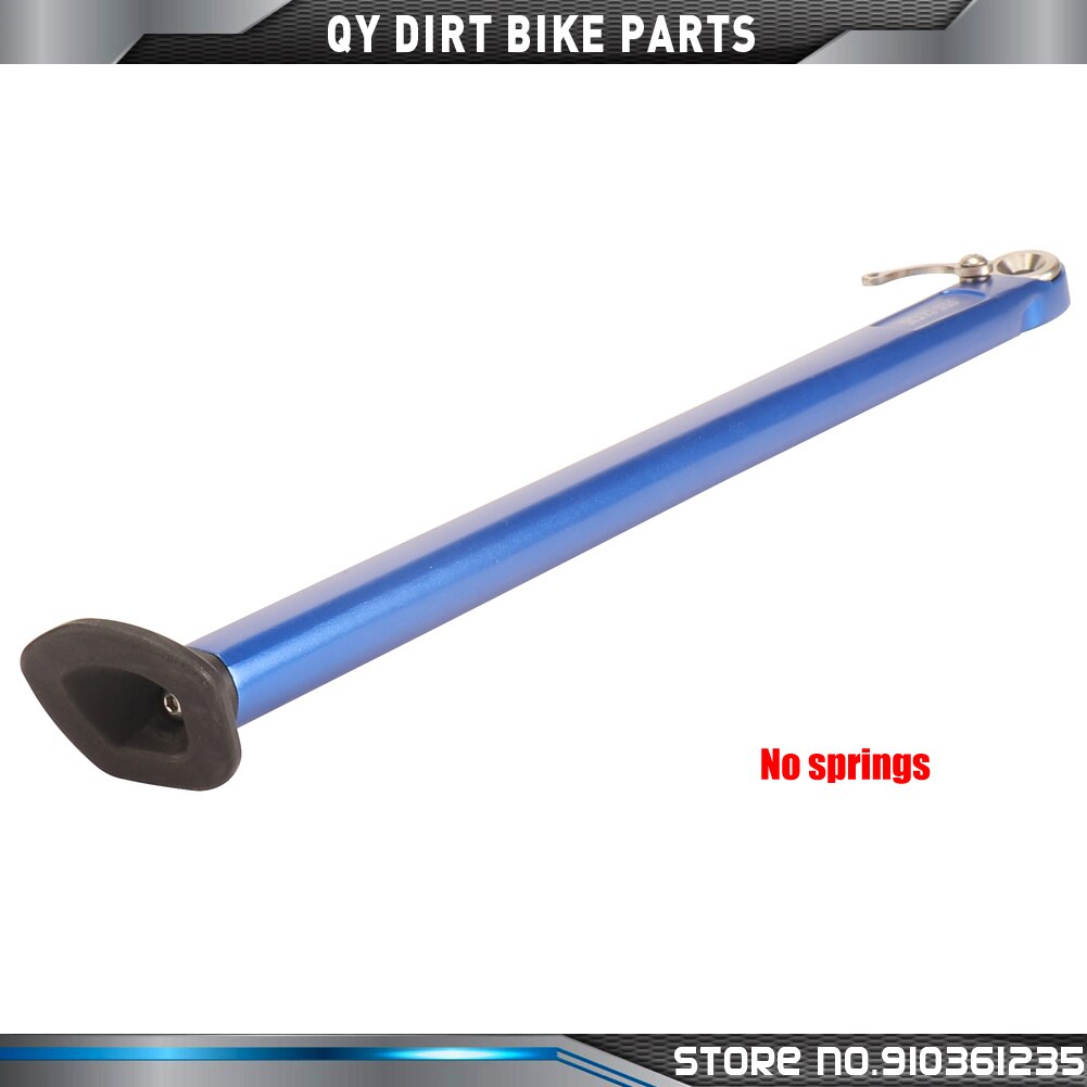 Motorcycle Side Kick Stand Kickstand Parking Rack For HUSQVARN HUSABER Off-Road MX ENDURO Motorcycle Refitting In Stock: blue no springs