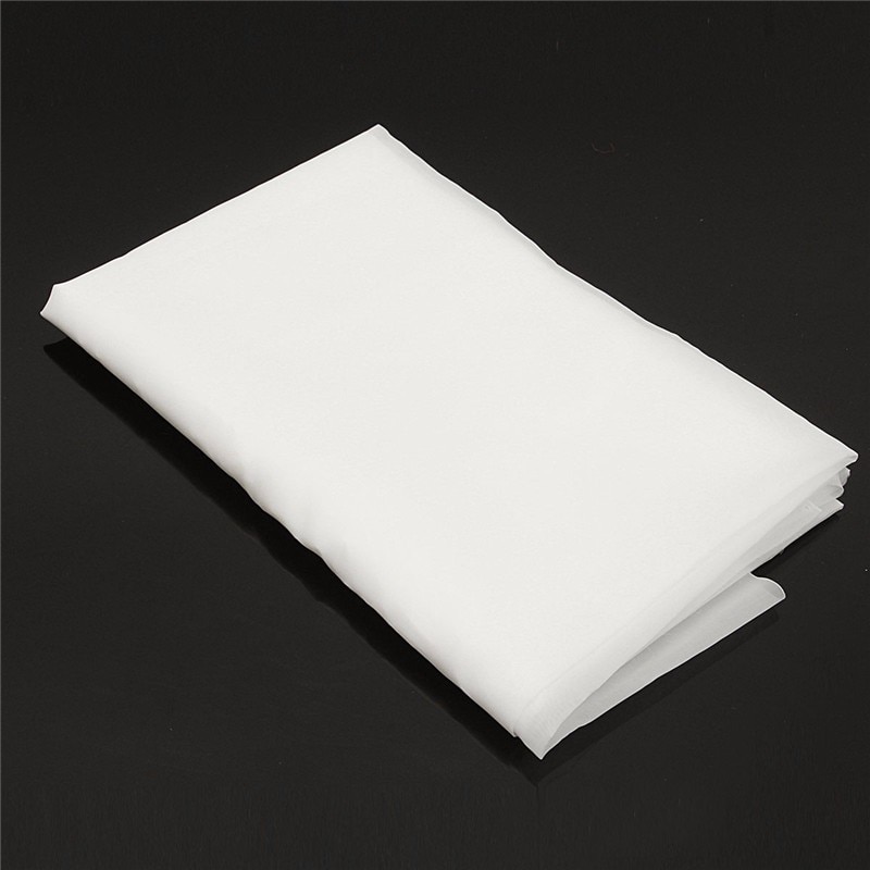 White Nylon Filtration Sheet 200 Mesh Water Oil Industrial Filter Cloth 1mx1m 40-Inch Vacuum Cleaner Parts Durable