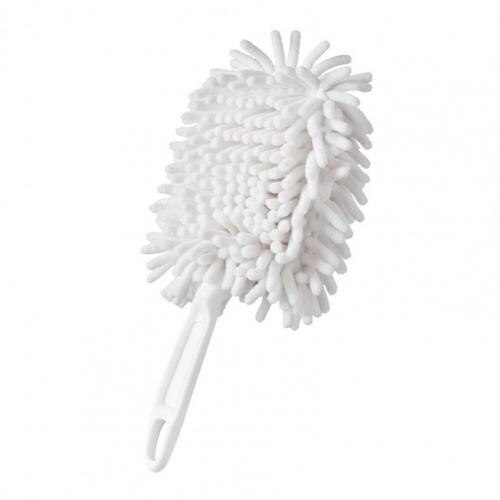 Dust Cleaner Eco-friendly Anti-scratch Plastic Washable Cleaning Duster Tool for Home Household Office Household Cleaning: white