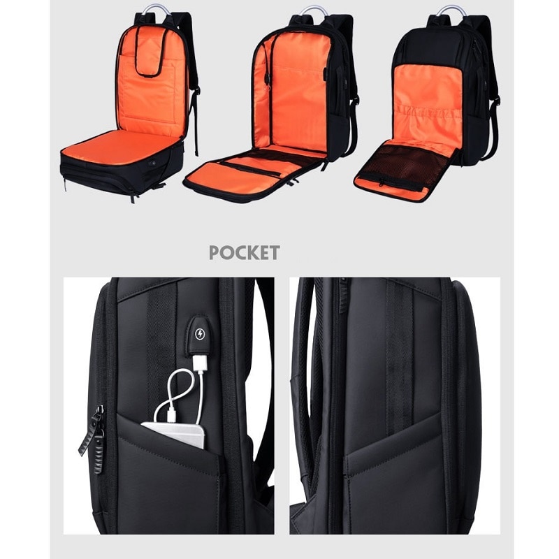 Waterdichte grote rugzak 15.6 15 inch laptoprugzak outdoor reizen multifunctionele rugzak mannen grote reistas