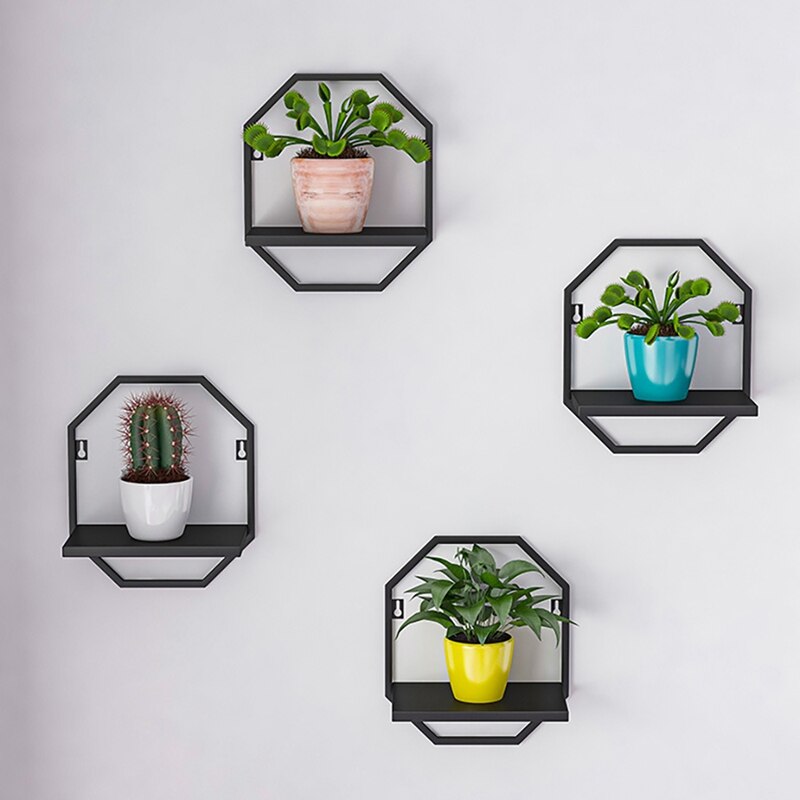 Storage Display Shelf Wall Mounted Storage Rack Wall Display Craft Shelves Kitchen Bedroom Living Room Stand