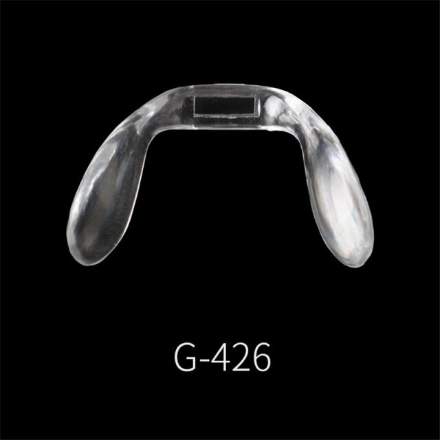 5Pcs Silicone Anti-Slip Glazen Neus Pads U-Vormige Neus Pad Voor Brillen Sunglass Glas Bril Eyewear accessoires: A
