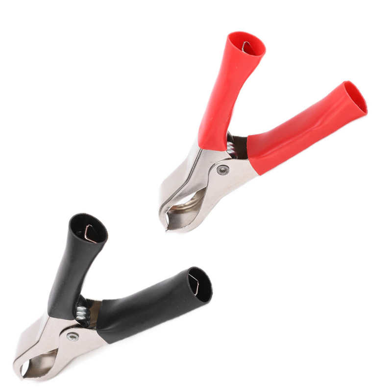 Battery Clip Fire Retardant Battery Clamp Strong Conductivity for Instrument for Electronics