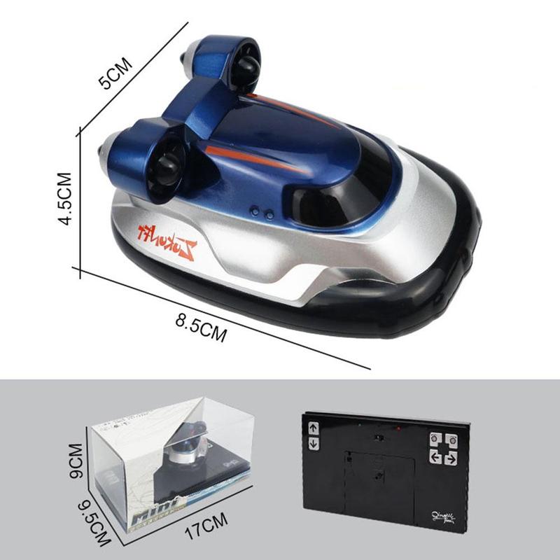 2.4G mini remote control hovercraft Radio Racing RC Submarine Toy Underwater Submarine Bath Toys For Kids