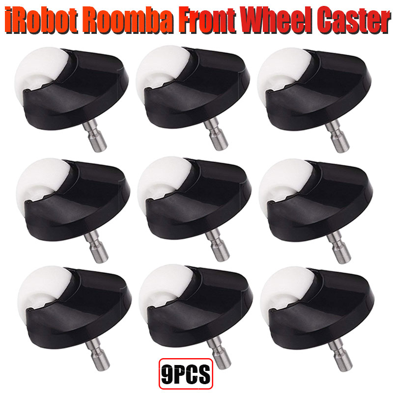 Erstatning roomba forhjulshjulsenhet for irobot roomba  i7 i7+  pluss  e5 e6 e7 500 600 700 800 900 roomba vakuum: 9 stk