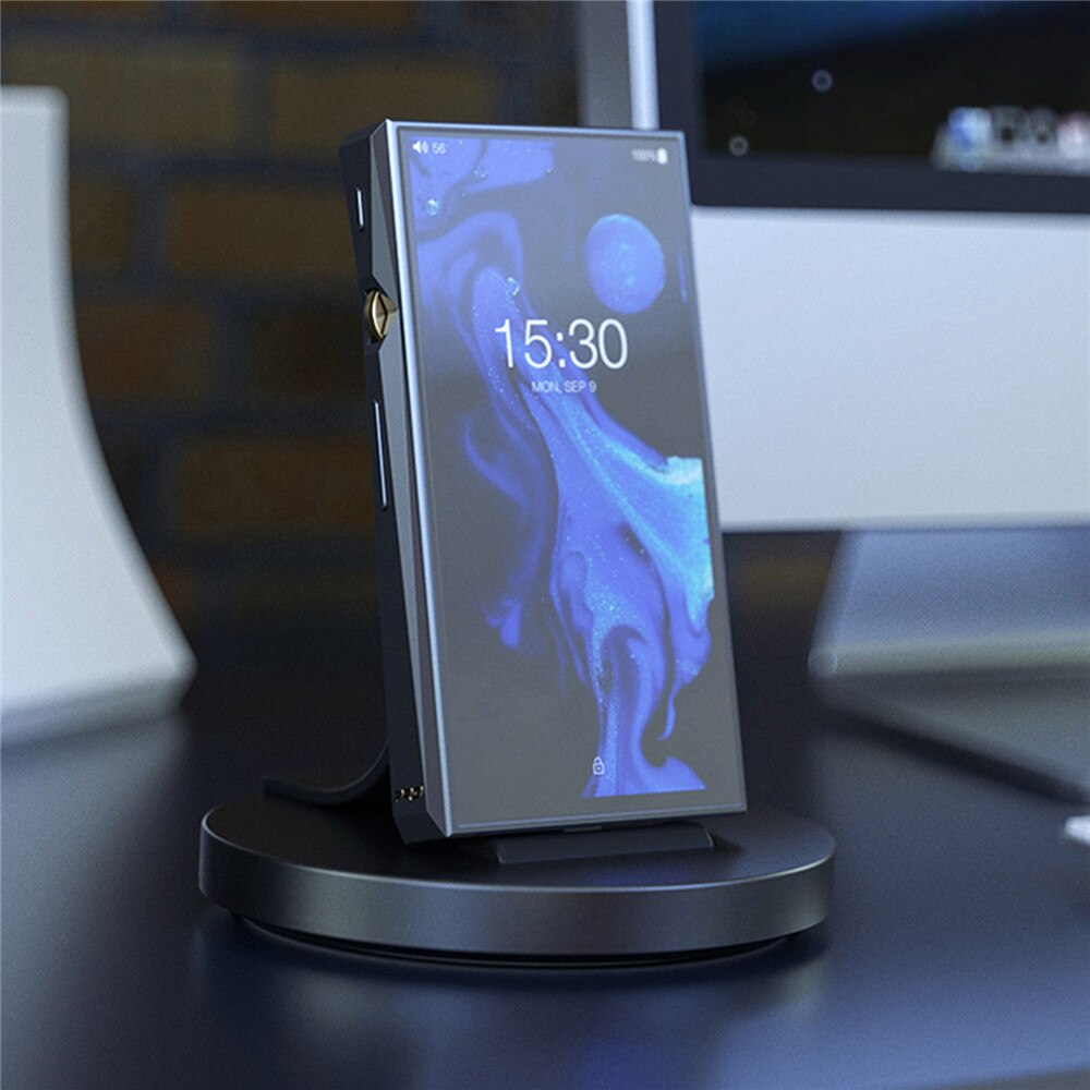 Tipo portátil Estación De Carga C para Fiio M11 M11 PRO M6 M7 M9, soporte de carga para reproductor de música, puerto de USB-C giratorio