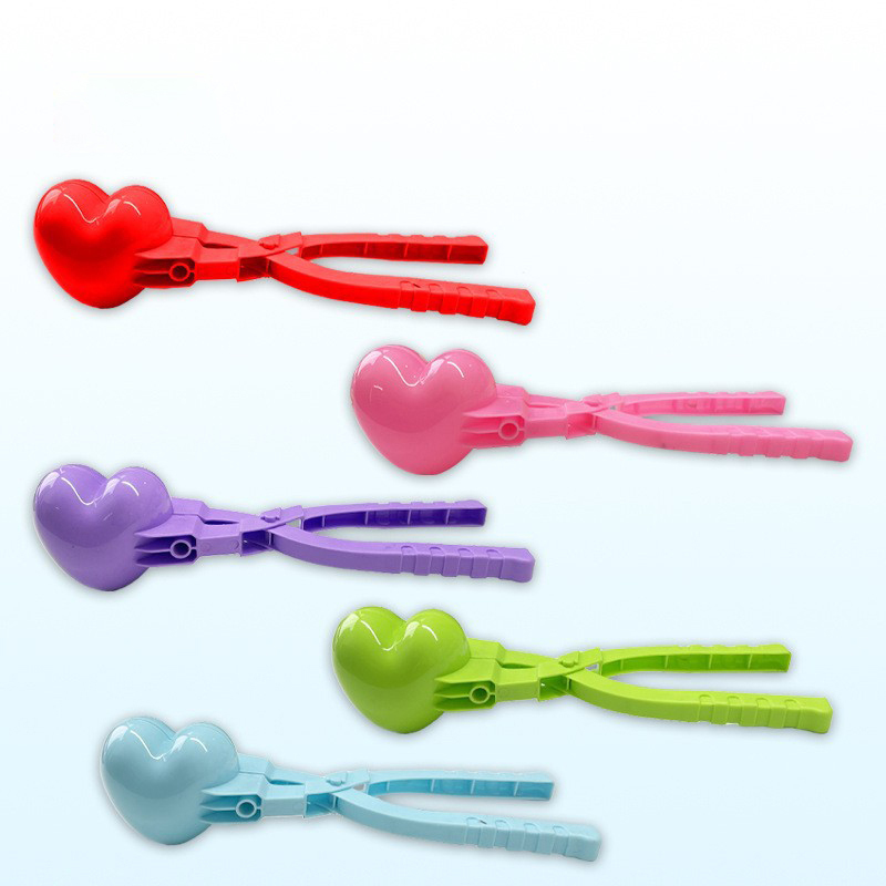 Schattige Eendvormige Rijstvorm Maker Clip Kinderen Buiten Plastic Eend Rijstvorm Diy Sneeuwbal Maker Sushi Mal Met Handvat: GRIJS