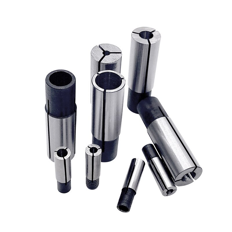 1 stk 1/2 12.7 1/4 6.35 cnc adapter spændetang skaft cnc router værktøj adaptere holder fræseskær konvertering borepatron 12.7mm 10mm