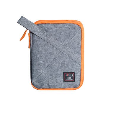 Accesorio de viaje bolsa Digital Oxford Cable organizador cables cargador USB Gadget organizador auricular estuche de almacenamiento: Gray Size M