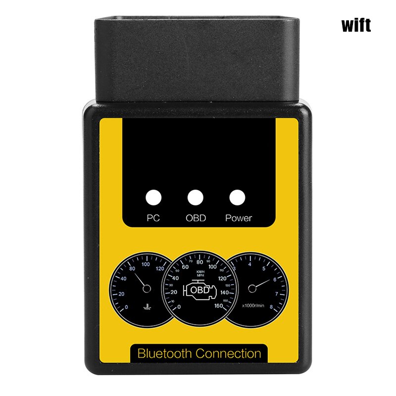 A1 Bluetooth/Wifi OBD2 Auto Diagnostische Scanner Engine Fault Detector Brandstofverbruik Detectie Boordcomputer