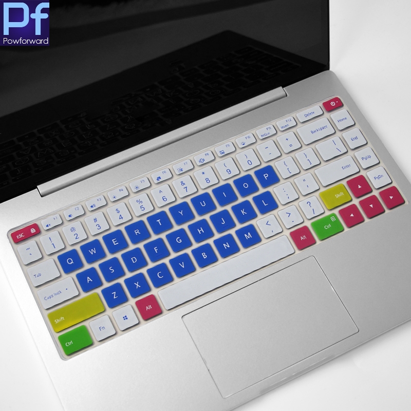 Funda de silicona para Xiaomi RedmiBook 16 / Mi Notebook Pro X 15 , con letras en ruso, español, francés y alemán: Rosa