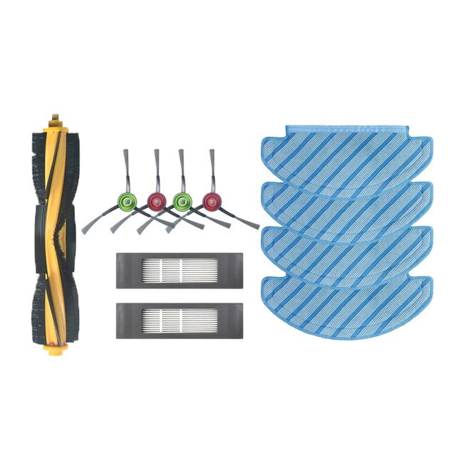Voor Ecovacs Deebot Ozmo T8 / T8 Aivi Robot Stofzuiger Belangrijkste/Side Borstel Stofzak Filter Wegwerp Mop doek Accessoires Onderdelen: T8-15