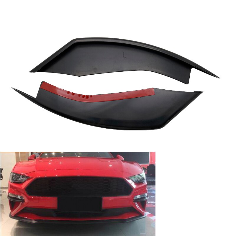Paire d&#39;autocollants pour phare antibrouillard avant de voiture, couverture décorative pour Ford Mustang + accessoires de voiture