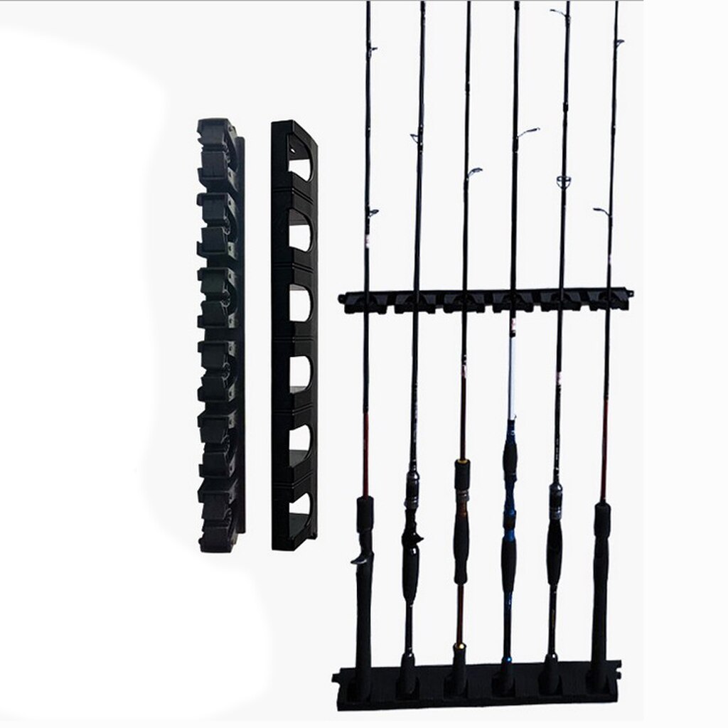 Hengelrek display hengel molenhouder 6- hengels rek standaard thuis garage plafond muurbevestiging opslag visgerei