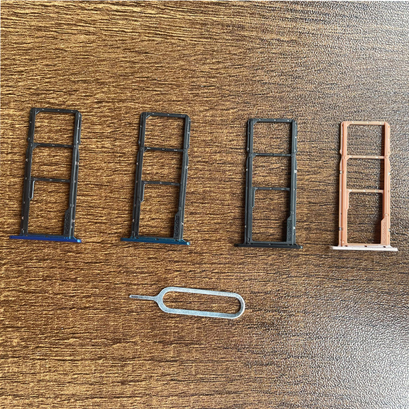 10Pcs For HuaWei Y5 Sim Card Tray Socket Slot Reader Adapter Micro SD Card Holder Connector Container