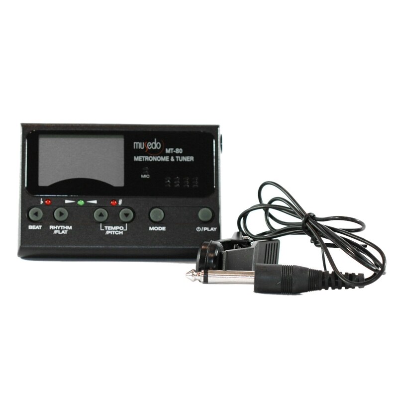 Musedo Mt 80 Violin Chromatic Tuner Metronome Tone Generator Batteries Pickup