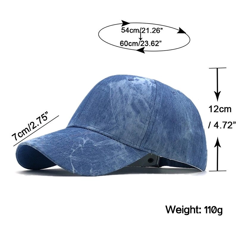 Enfärgad cowboy denim unisex dam baseball keps män hatt snapback hatt enfärgad jeans mössa casquette gorras