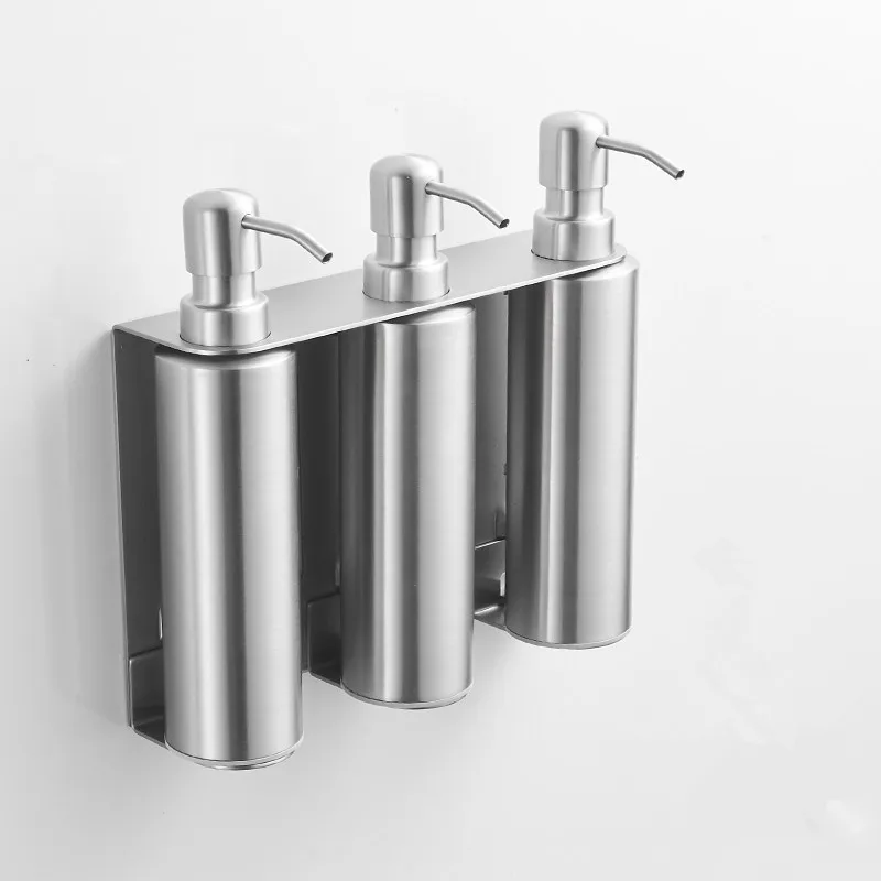 Flüssigkeit Seife Dispenser Bad Zubehör Edelstahl 304 Flüssigkeit Seife Organisieren Wand Montiert Flüssigkeit Hand Seife Spender