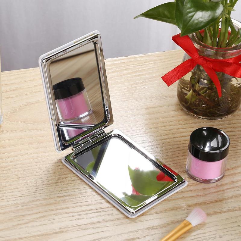 5D bricolage diamant peinture miroir Mini poche femmes fille maquillage miroir papillon strass diamant broderie miroirs