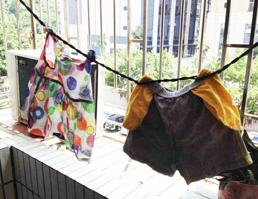 Reizen Intrekbare Waslijn Waslijn Pegless Wassen Camping Kleding Lijn