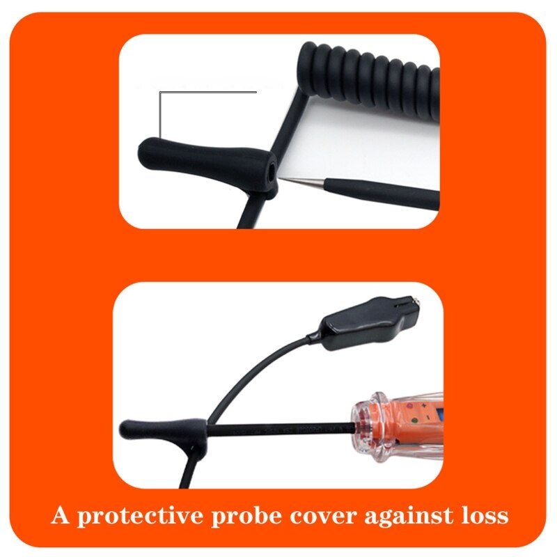 Automotive Test Light 3-60V DC Digital Light Tester with Voltmeter Ciruit Tester