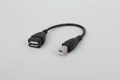 USB 2.0 Type A Female to USB B Male Scanner Printer Cable USB Printer Extension Cable Adapter 50cm