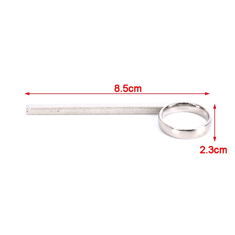 Nickel Plated Metal Trumpet 3rd Valve Slide Finger Pull Ring For Trumpet Cornet Replacement Accessories: Default Title