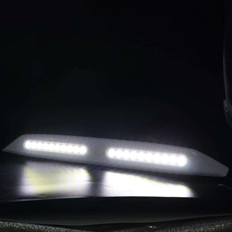 Luz LED para toldo de caravana, lámpara de luz blanca para porche Exterior, caravana, 20 LED, 12V