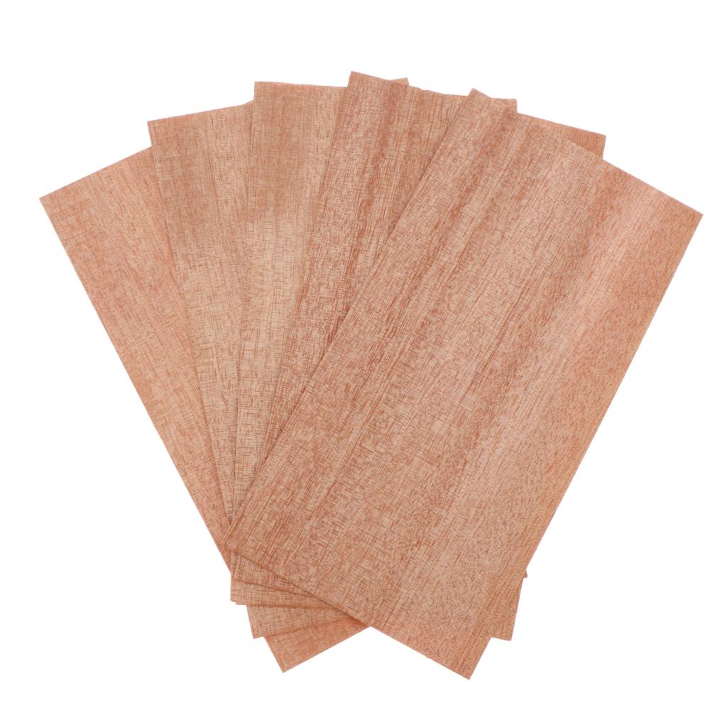 Juego de 5 uds. De chapa de madera para guitarra, chapa decorativa para guitarra, carcasa para guitarra, recambio de guitarra, accesorios para herramientas: Sandalwood