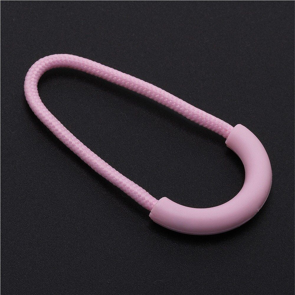 100Pcs Zipper Pull Cord Rope Pullers Zip Puller Replacement Ends Lock Zips Bags Clip Buckle Travel Accessories