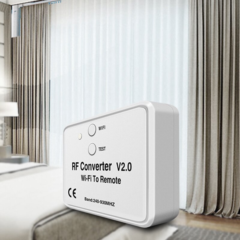 Universal 433MHz WiFi Switch RF Remote Control WiFi to Converter Multi Frequency Rolling Code Garage Door Remote Control Convert