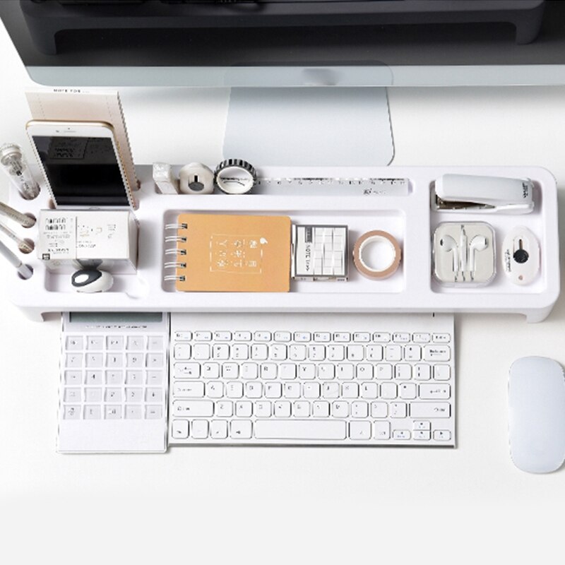 Tabletop Lagerung Regal, Multi-Funktionale Büro Lagerung Liefert, Computer Tastatur Sortierung Gestell, Schreibwaren Veranstalter