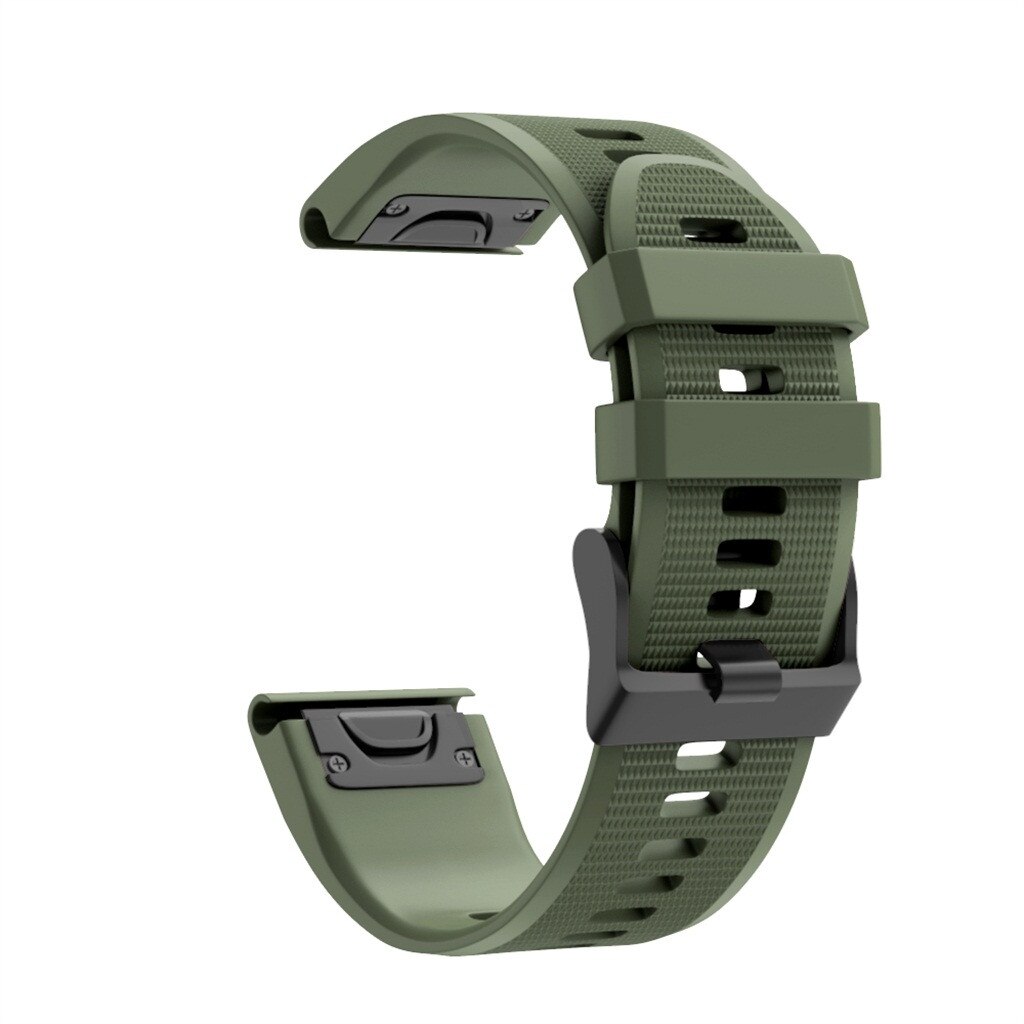 Silicone A Sgancio Rapido Della Vigilanza Fascia Della Cinghia di Polso Per Garmin Fenix 6X/Fenix 6XPro intelligente wristband Accessori