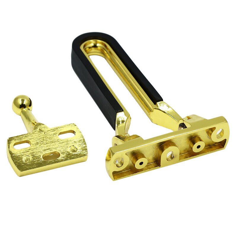 Zinc Alloy Security Door Chain Anti-Theft Door Deduction Thickened Hotel Safety Door Bolts Latches Buckles Hardware