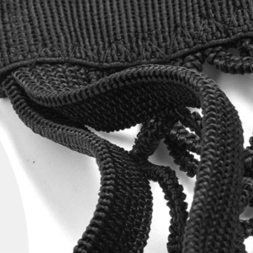 Motorbagagenet Hoog elastisch dubbellaags motorfietsnet voor opslag van helm Bungee bagagenet met haken Bagagenet